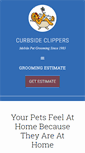 Mobile Screenshot of curbsideclippers.com